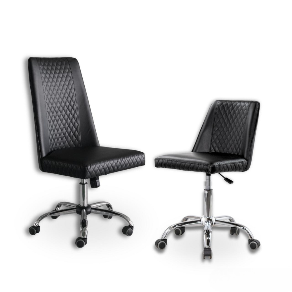 Estelle Customer Chair & Technician Stool Set