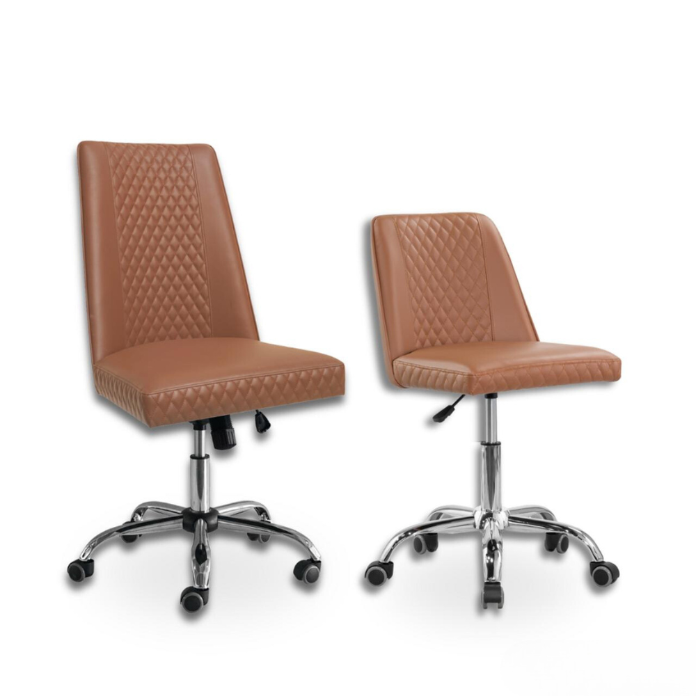 Estelle Customer Chair & Technician Stool Set