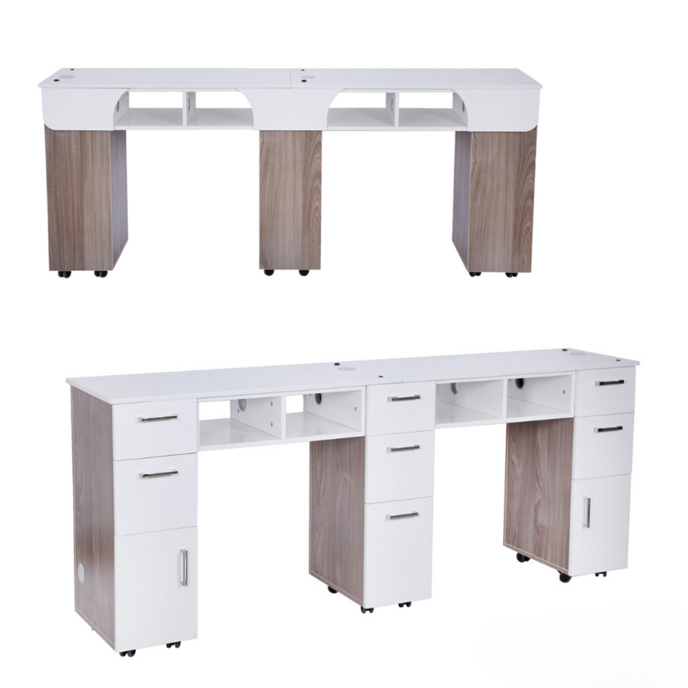 Seneca Double Nail Table