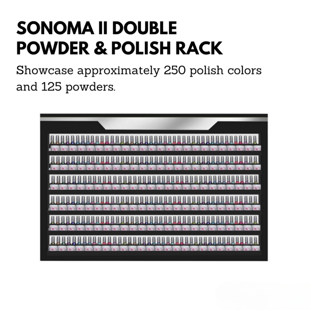 Sonoma II Double Polish Rack