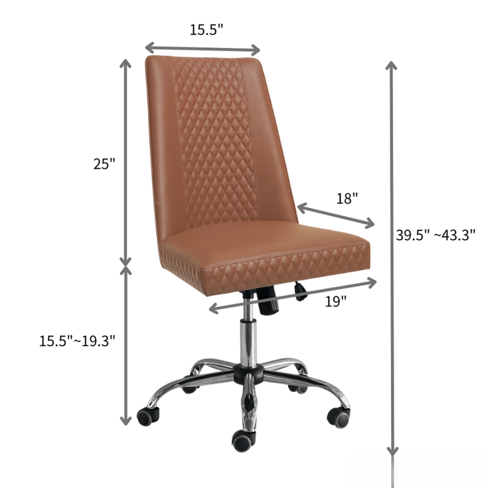 Estelle Customer Chair & Technician Stool Set