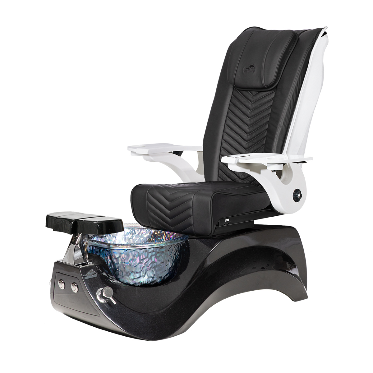 Alden Crystal Pedicure Chair