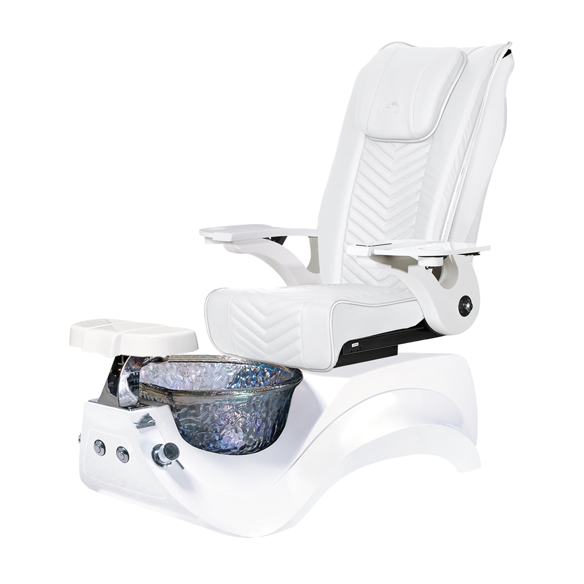 Alden Crystal Pedicure Chair