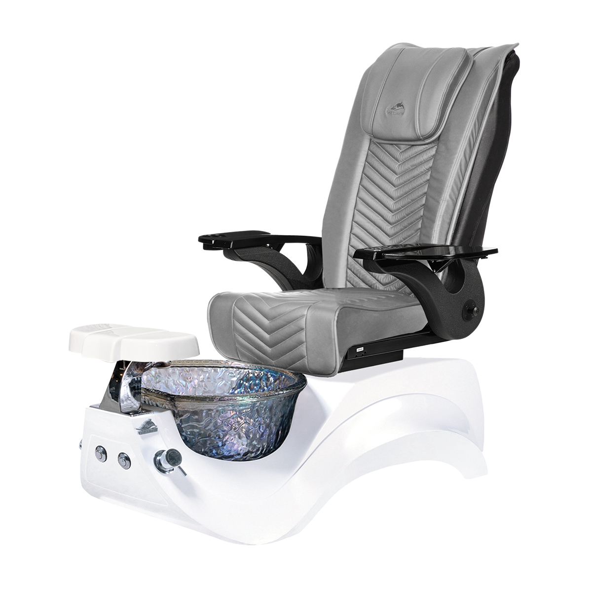 Alden Crystal Pedicure Chair