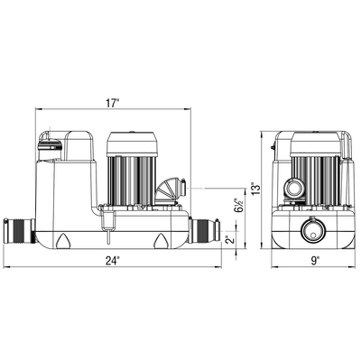 SaniFlo - Sanicom 1 Discharge Drain Pump