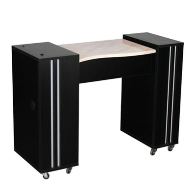 Adelle Nail Table (Half Marble)