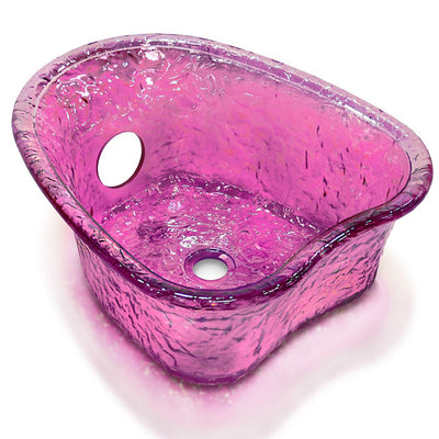 Gs5011 - Heartshape Glass Pedicure Bowl