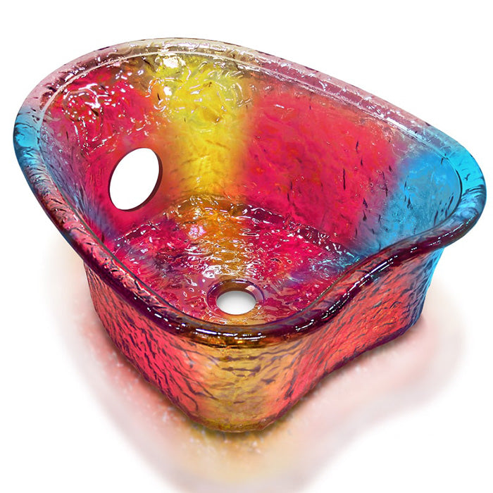 Gs5011 - Heartshape Glass Pedicure Bowl