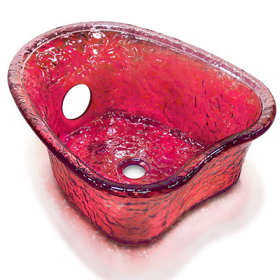 Gs5011 - Heartshape Glass Pedicure Bowl