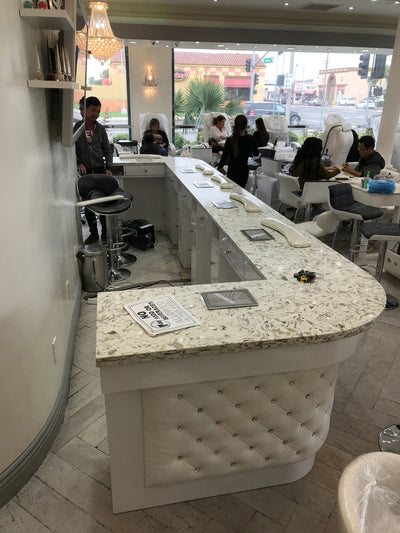 Lux Tufted Nail Bar