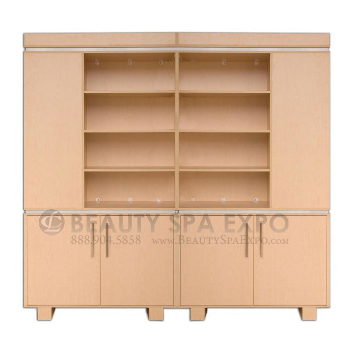 Contempo Double Salon Display Case