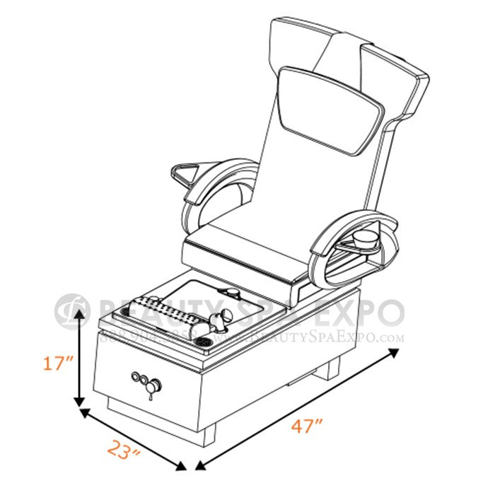 Katai V Pedicure Chair