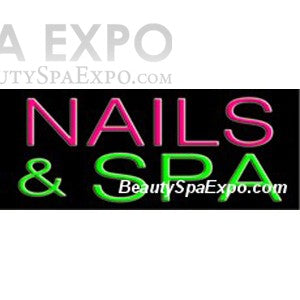 Nails & Spa Neon Sign