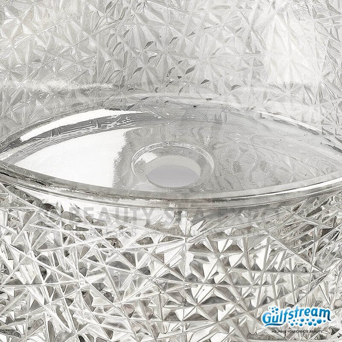 Gs5009 Bird Nest Glass Pedicure Bowl