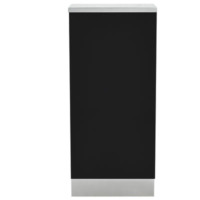 Janus LED Lighted Storage Reception Desk - Double Door