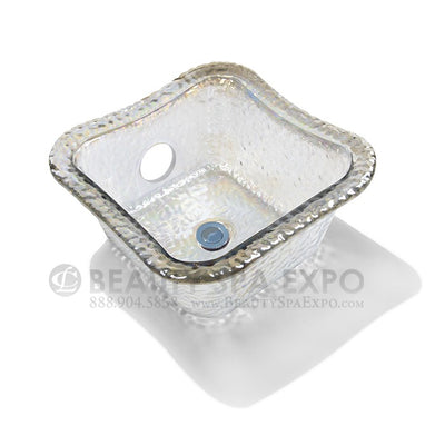 ANS - Square Glass Pedicure Bowl